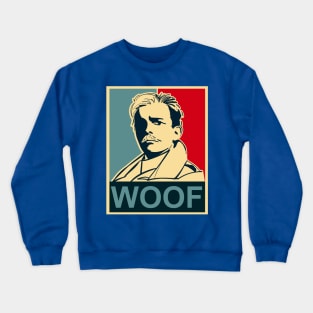 Lord Flashheart - Woof Woof Quote Crewneck Sweatshirt